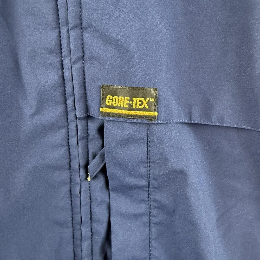 Zero Restriction Jacket Mens XL Blue Gore-Tex Golf Rain Windbreaker Made in USA